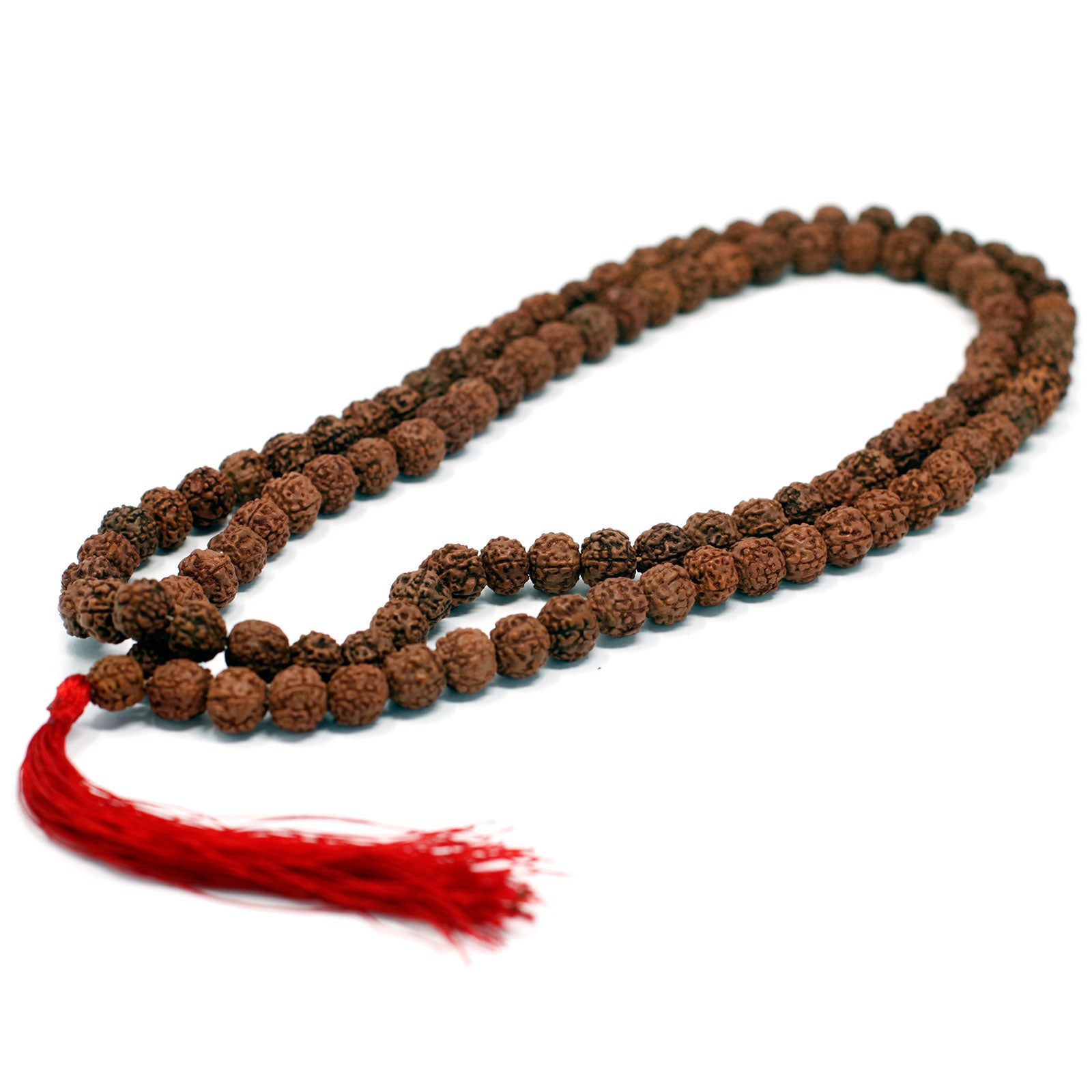 Japa Mala Rudraksha - Marron - Loja do Tigo