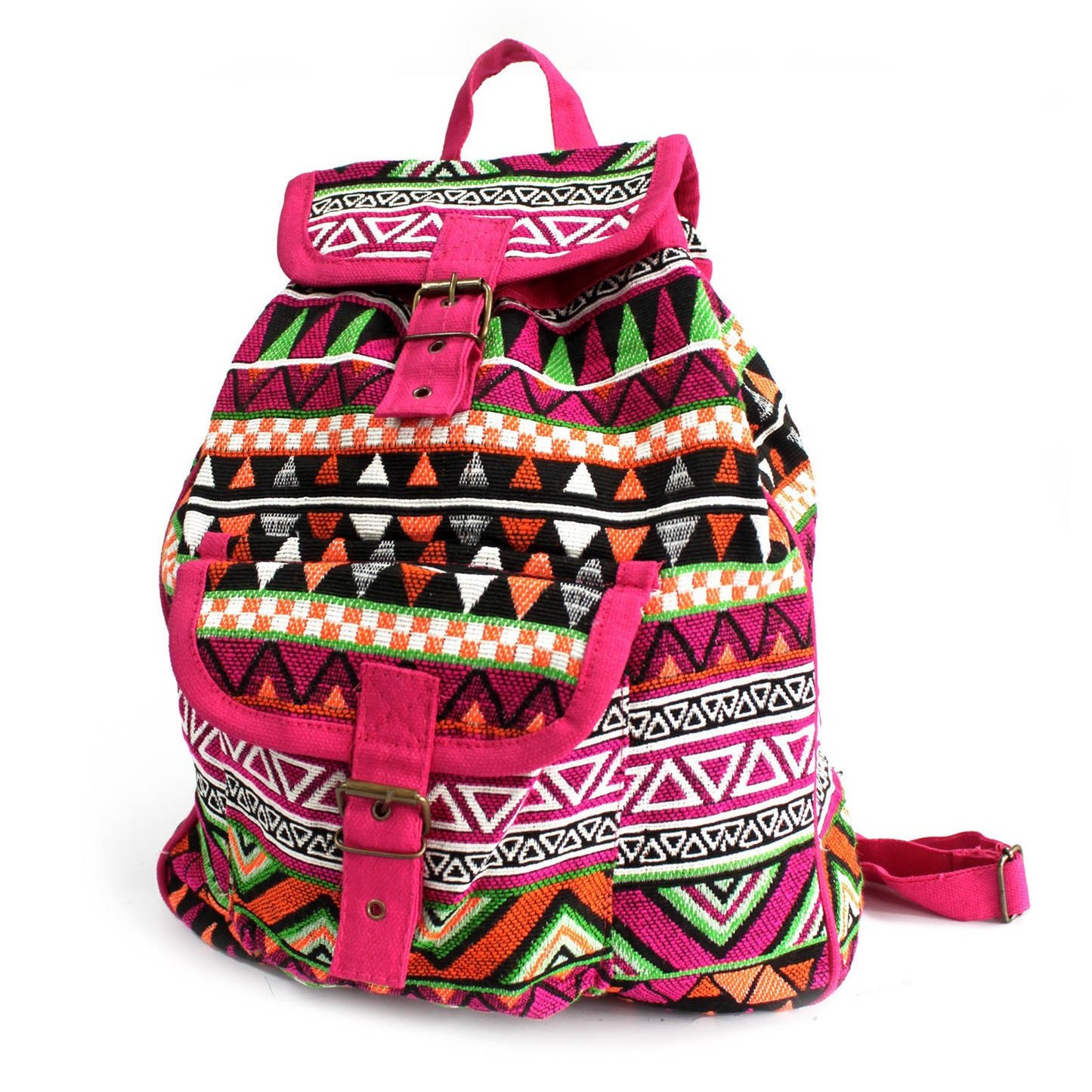 Mochila - Bolsa Nepalês - Rosa - Loja do Tigo