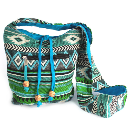 Bolsa Nepalês - Verde - Loja do Tigo