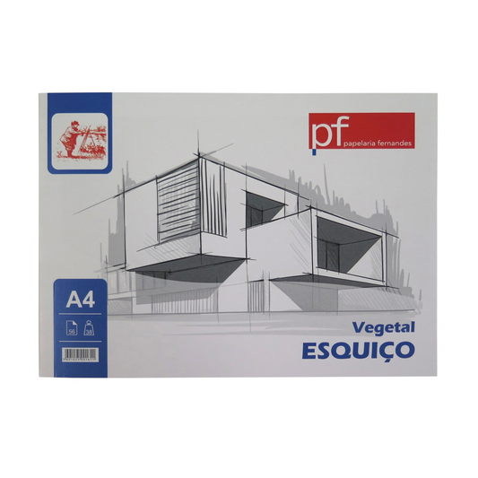 Bloco de papel vegetal Esquico A4