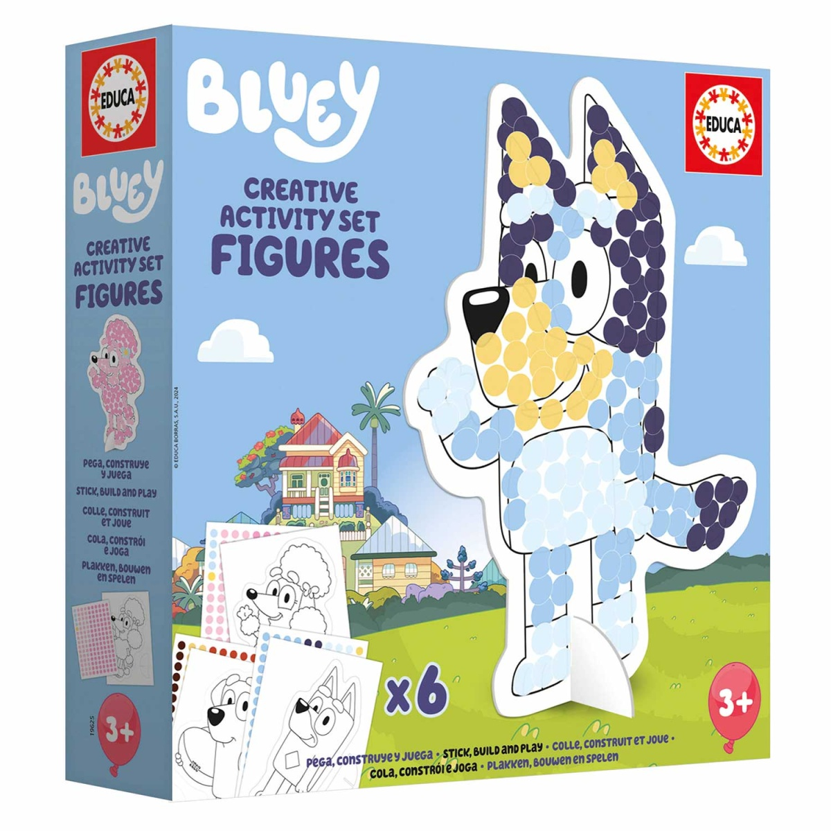 Bluey Creative Activity Set - Figuras - Educa - Loja do Tigo