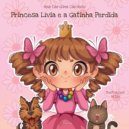 Princesa Lívia e a Gatinha Perdida - Loja do Tigo