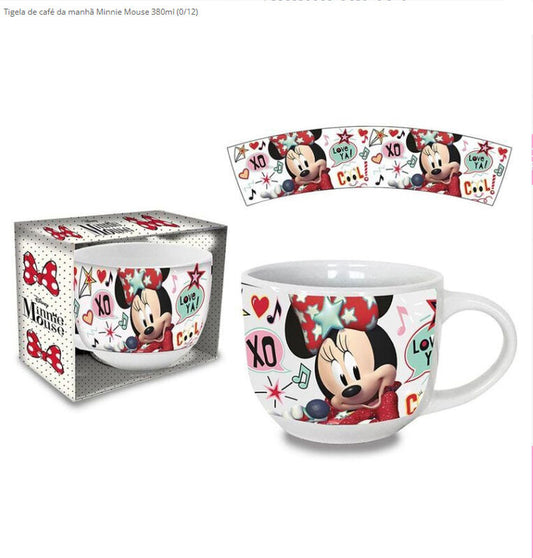 Tigela de pequeno almoço 380ml - Minnie Mouse - Loja do Tigo