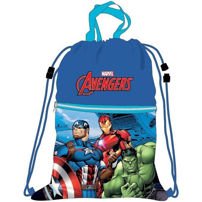 Mochila Saco 45cm de Avengers - Loja do Tigo