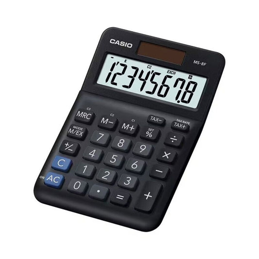 Calculadora de secretária CASIO MS-8F preto 8 DIGITOS - Loja do Tigo