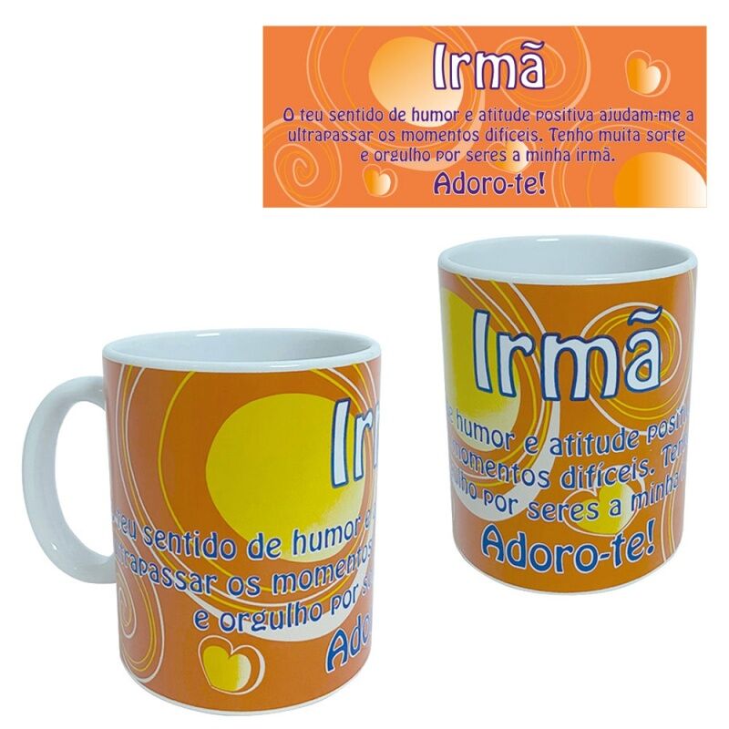 Caneca "Irma" - Loja do Tigo