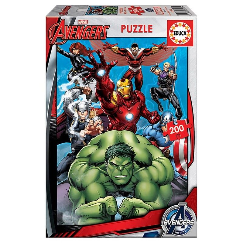 Puzzle Educa 200 Peças AVENGERS - Loja do Tigo