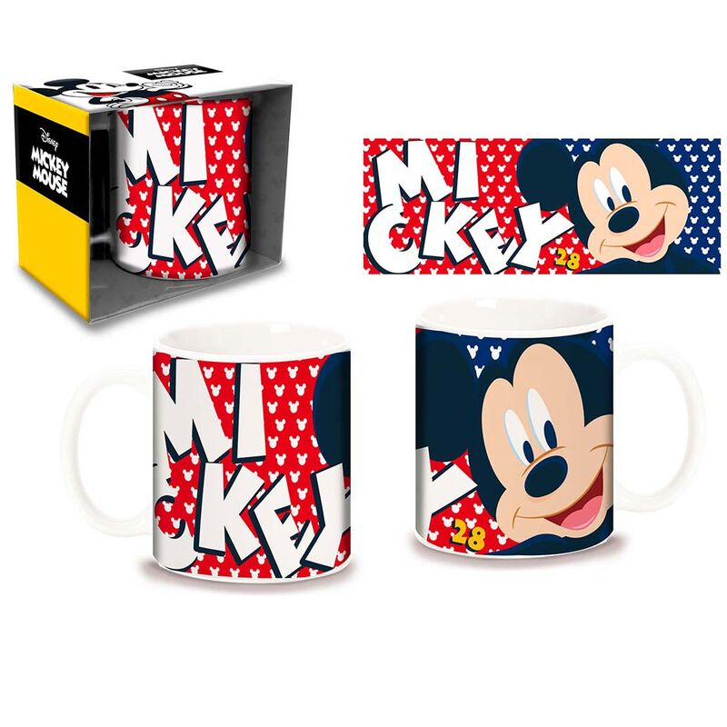 Caneca de Cerâmica 350ml de MICKEY MOUSE - Loja do Tigo