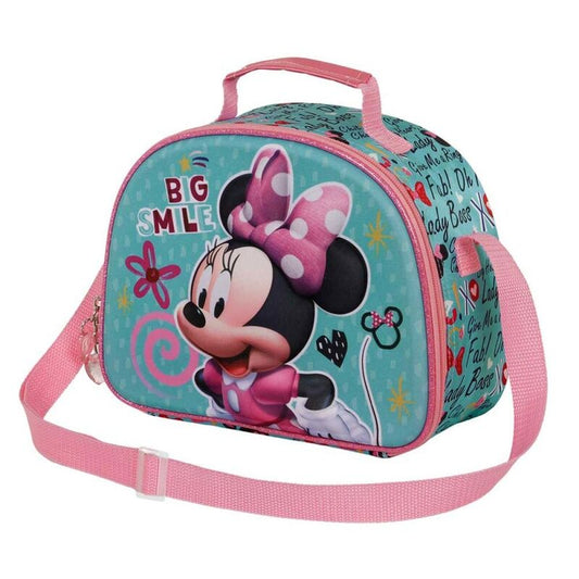 Lancheira térmica DISNEY MINNIE MOUSE 3D 2024 25X20X10CM - Loja do Tigo