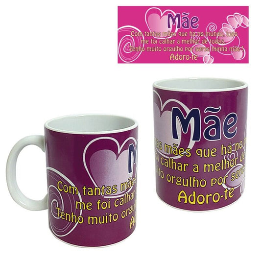 Caneca "Mãe" - Loja do Tigo