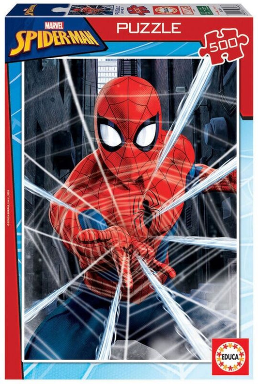 Puzzle Educa 500 Peças MARVEL SPIDER-MAN - Loja do Tigo