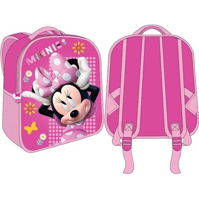 Mochila 3D 32cm de Minnie Mouse - Loja do Tigo