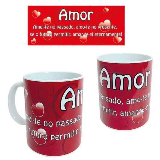 Caneca "Amor" - Loja do Tigo