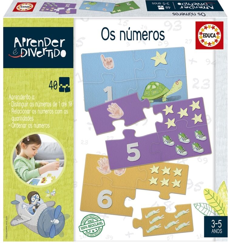 Jogo - Os números EDUCA "aprender e divertido" - Loja do Tigo