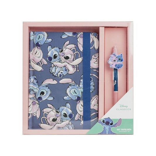 Caderno A5 DISNEY STITCH + esferográfica - Loja do Tigo