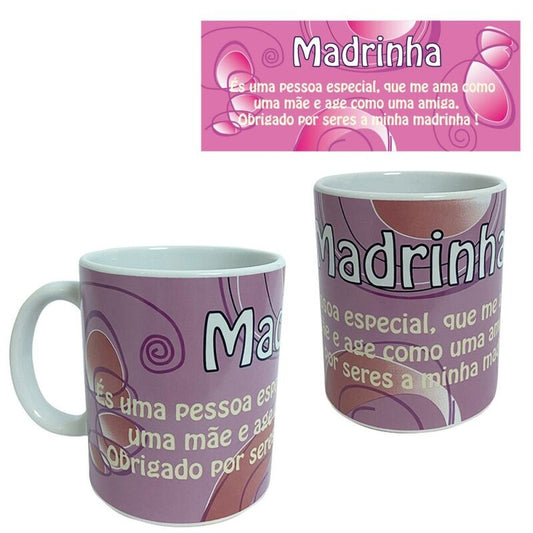 Caneca "Madrinha" - Loja do Tigo