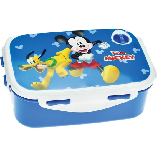 Lancheira com fecho hermético de Mickey Mouse - Loja do Tigo