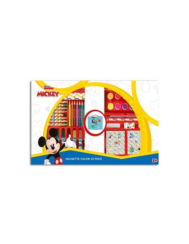 Conjunto para Colorir de 52 Peças de Mickey Mouse - Loja do Tigo