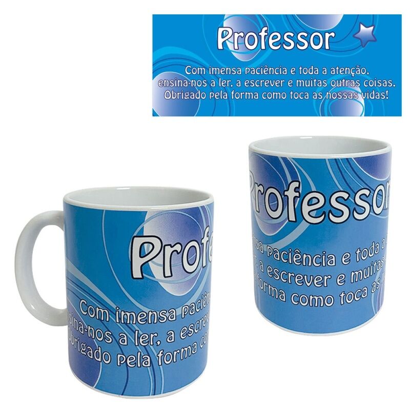 Caneca "Professor" - Loja do Tigo