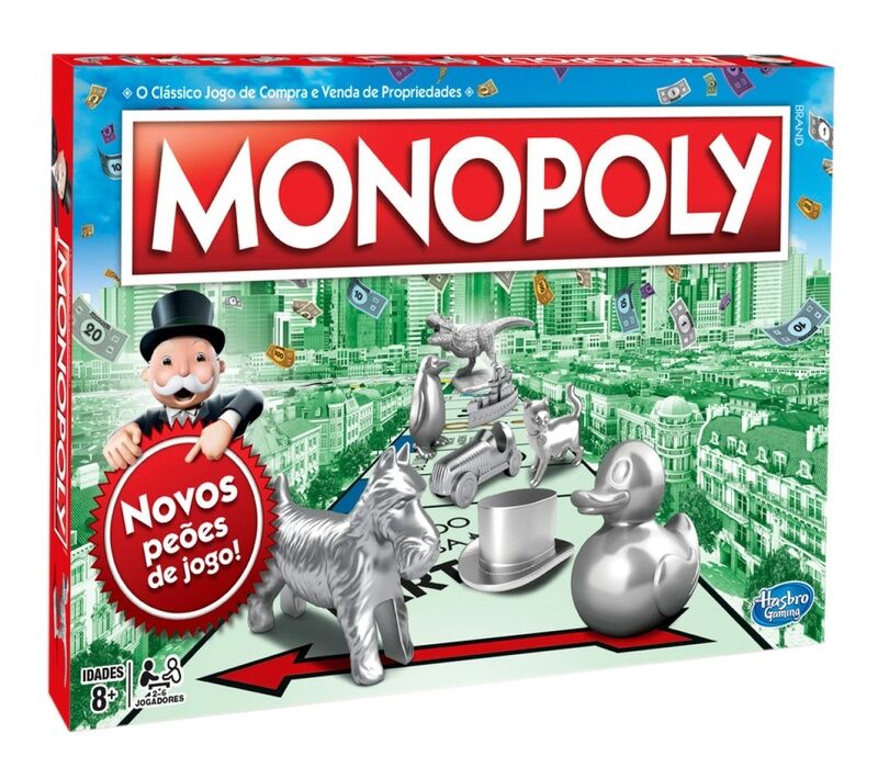 Monopólio clássico HASBRO GAMING - Loja do Tigo