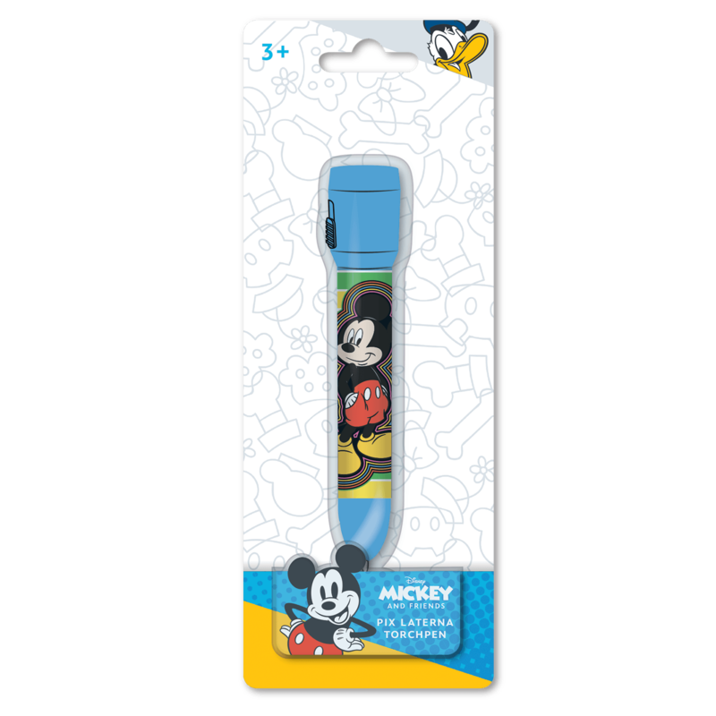 Caneta com Lanterna de MICKEY MOUSE - Loja do Tigo