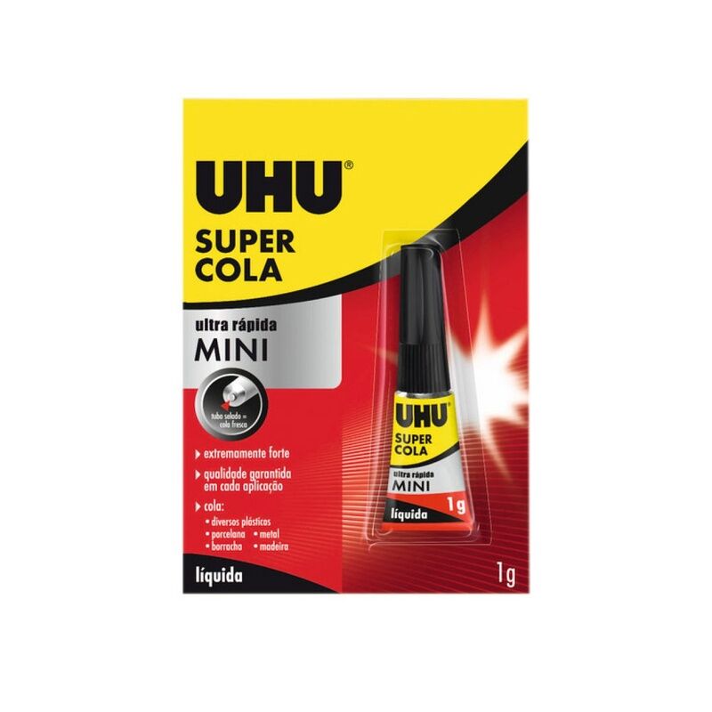 Cola Instantanea UHU Super Minis 1G Blister - Loja do Tigo