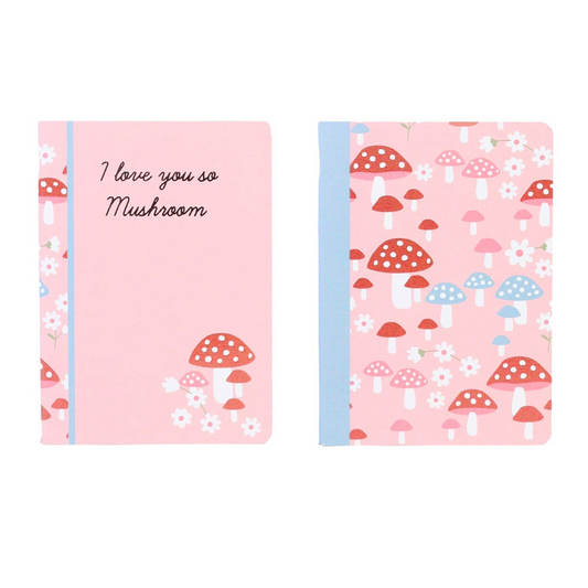 Caderno A5 agrafado ANCOR - pautado 48FL - pink - Loja do Tigo