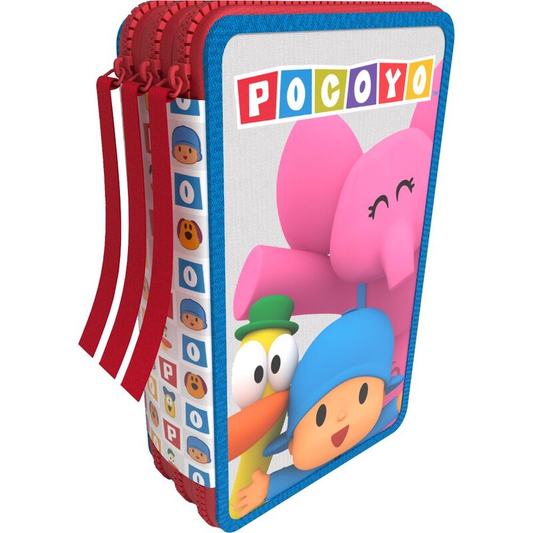 Estojo 3 Compartimentos de Pocoyo - Loja do Tigo