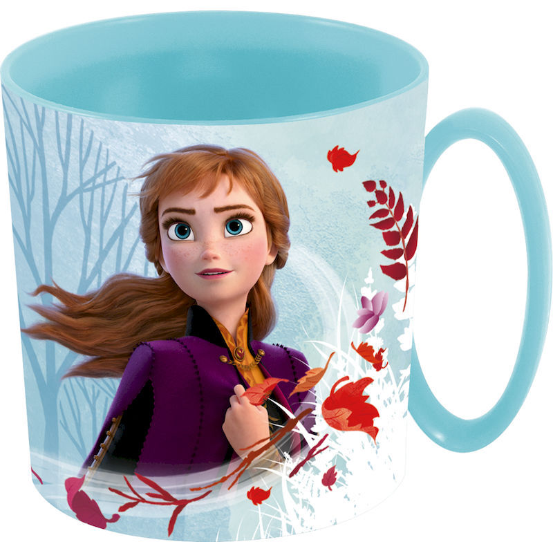 Caneca para Micro-ondas 350ml de Frozen II 'Blue Forest' - Loja do Tigo