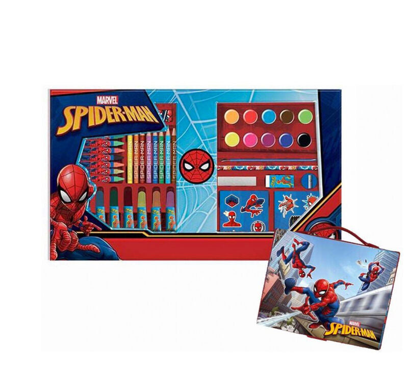 Conjunto para Colorir de 52 Peças de Homem-Aranha - Loja do Tigo