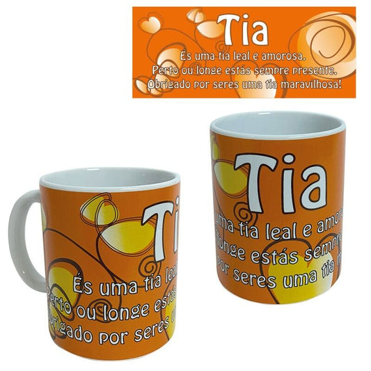 Caneca "Tia" - Loja do Tigo